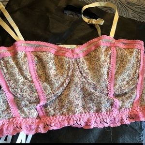 COPY - NWOT Never Worn Kimchi Blue Floral Bustier